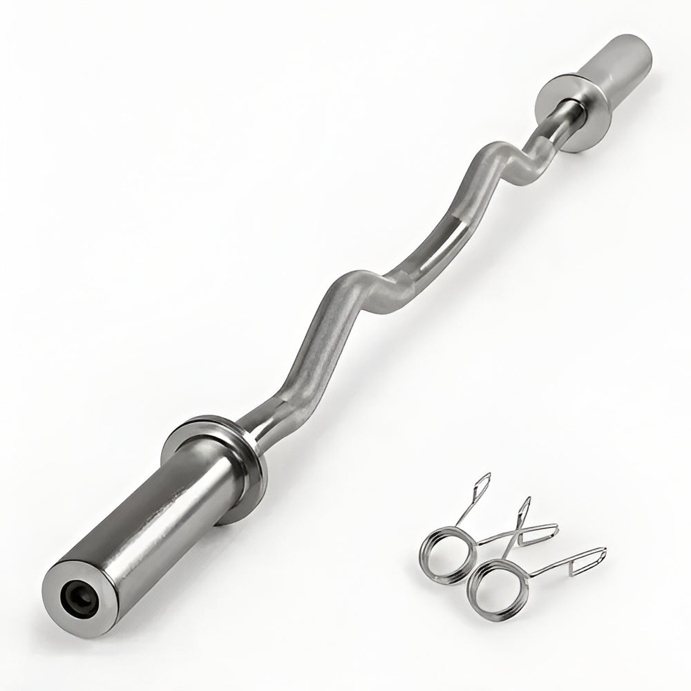 Barra Z Curl Acero 1.2m * 50mm 400LBS / 181Kg Max